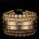 Bracelete Masculino Banhado a ouro