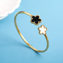 Bracelete Luxuoso Unissex Five-Leaf Flower